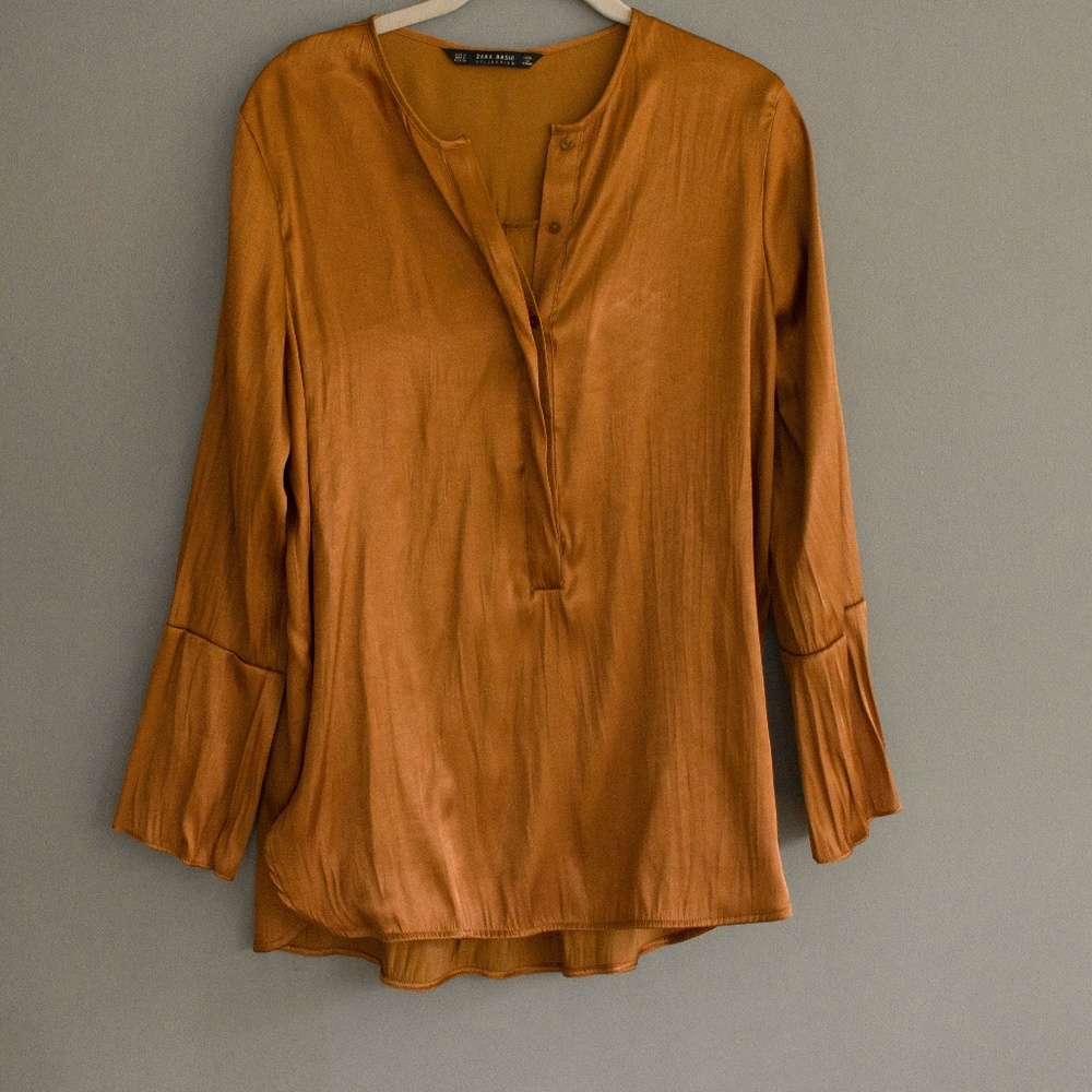 Zara Bronze Tunic